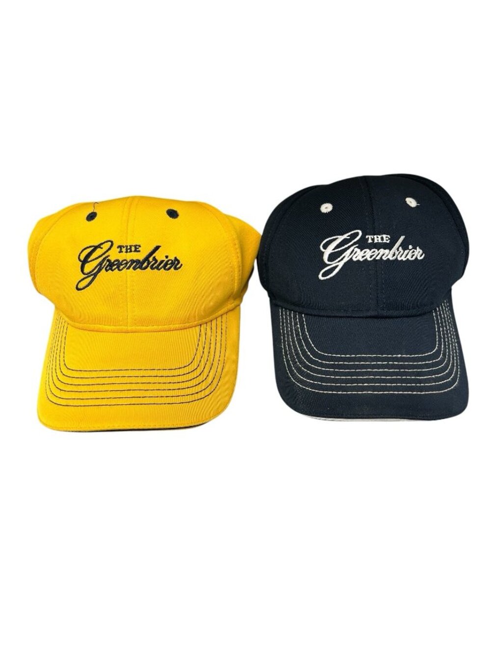 The Greenbrier Resort Fitted Hat Cap Lot Golf Preppy Dad West Virginia WV Logo